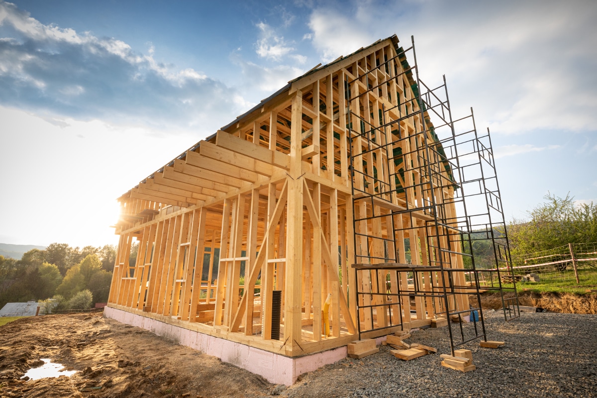 maison en bois