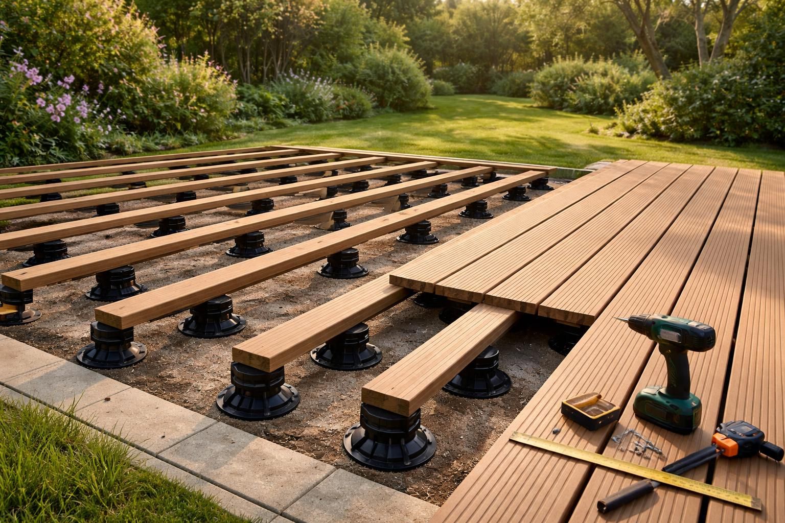 découvrez comment réaliser une terrasse en bois en toute simplicité grâce à notre guide détaillé des étapes de pose sur plots, pour un résultat solide et esthétique.