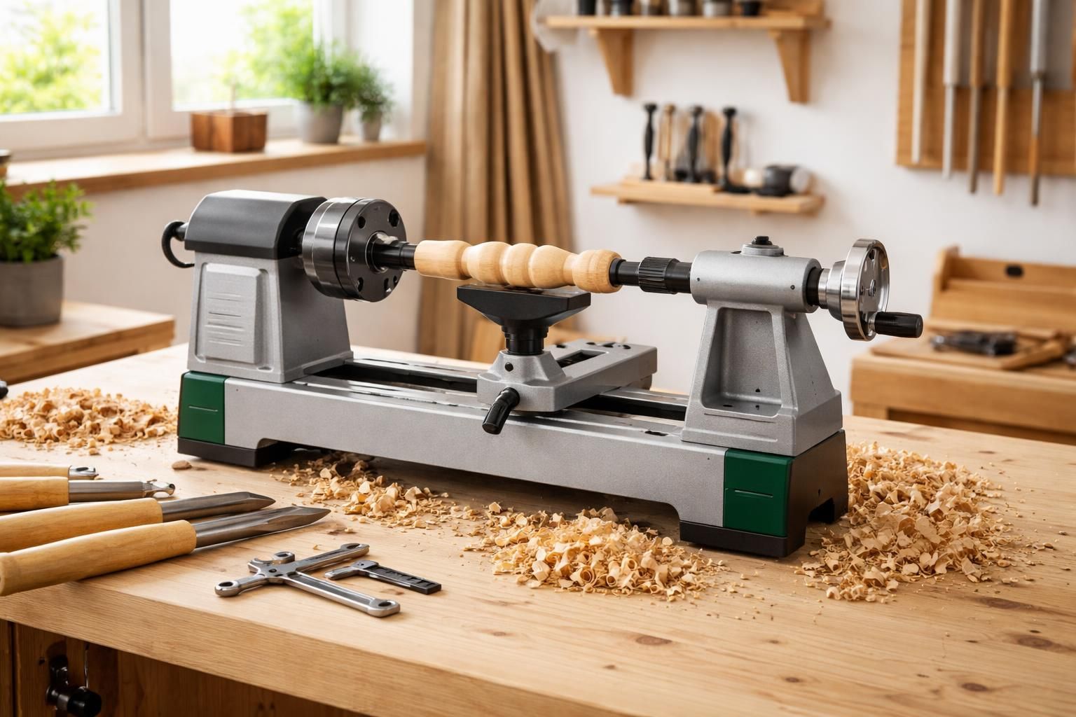 découvrez le holzstar db 450, le tour à bois compact parfait pour les débutants en tournage. facile à utiliser, robuste et précis, il vous accompagne dans vos premiers projets de tournage sur bois.