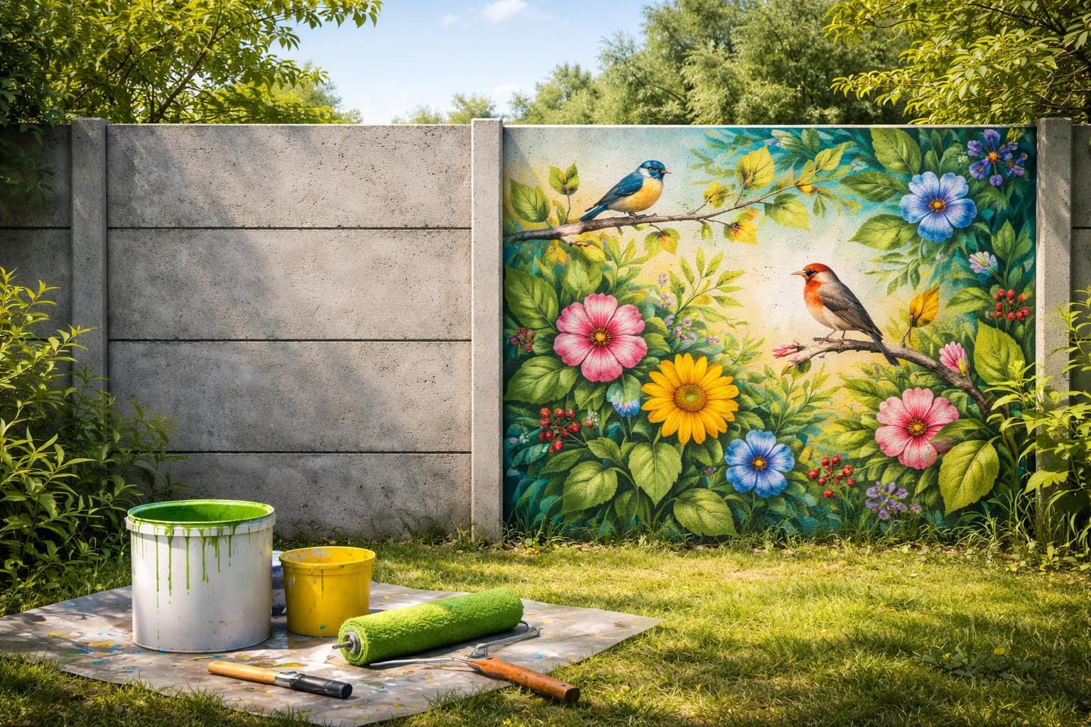 découvrez comment choisir et appliquer une peinture durable pour décorer efficacement votre clôture en plaque béton, alliant esthétique et protection à long terme.